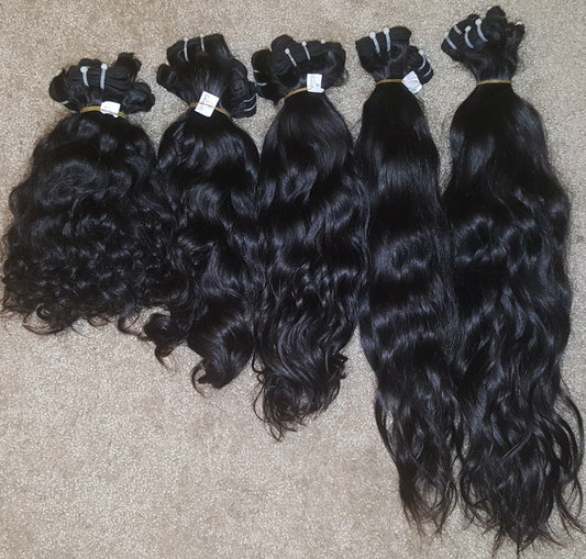 100% Raw Burmese Loose Wavy Remy Virgin Hair